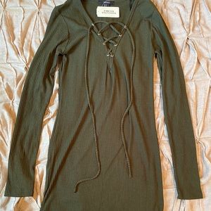 Forever 21 ribbed bodycon dress